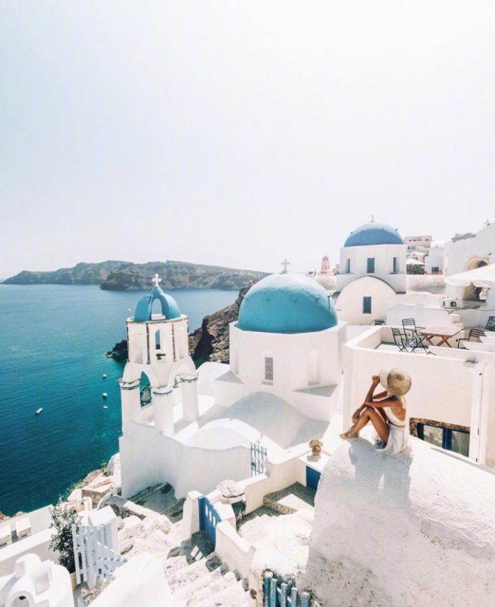 Santorini希腊圣托里尼风景图片 21