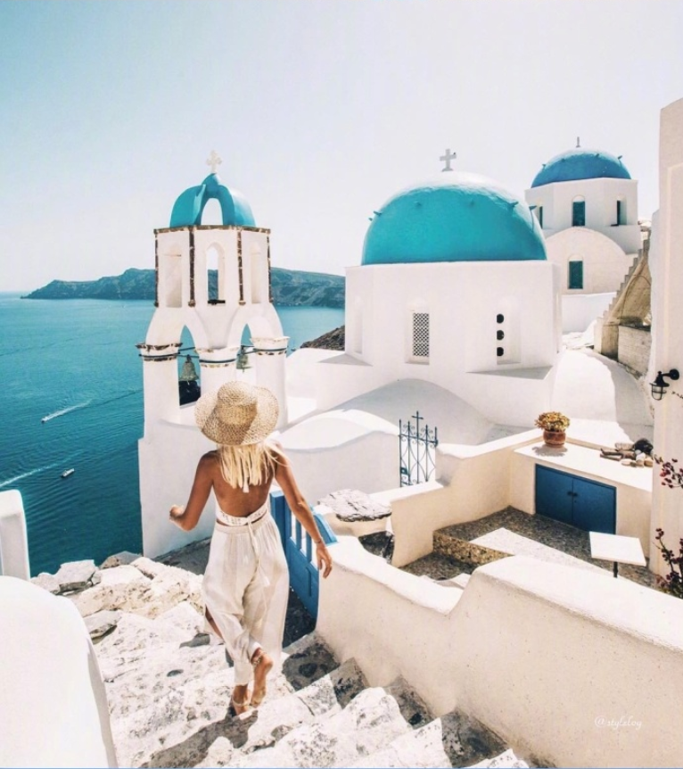 Santorini希腊圣托里尼风景图片 22