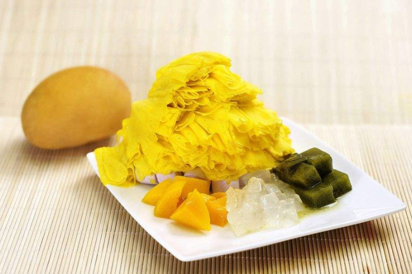小吃超级芒果绵绵冰图片 12