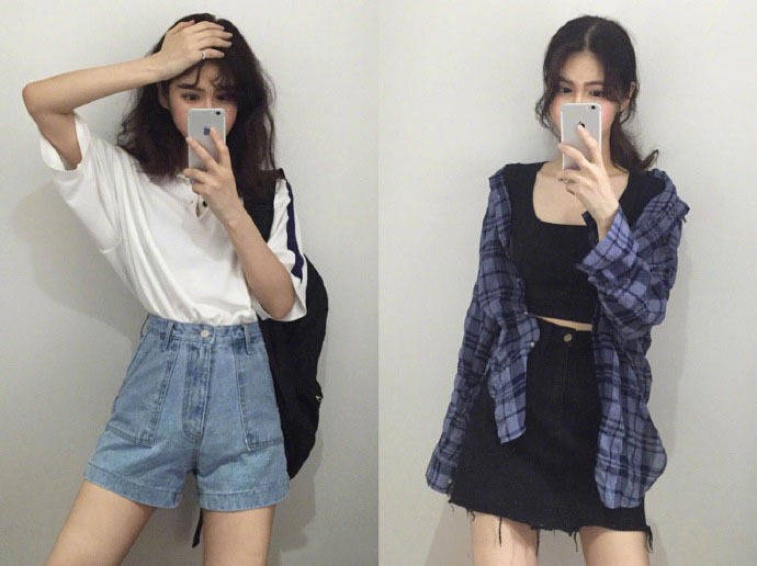 青春活力的少女风穿搭 3