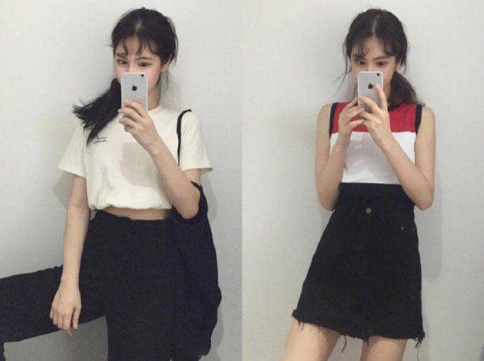 青春活力的少女风穿搭 6