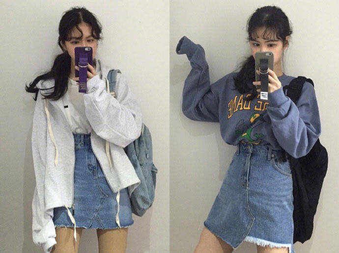 青春活力的少女风穿搭 8