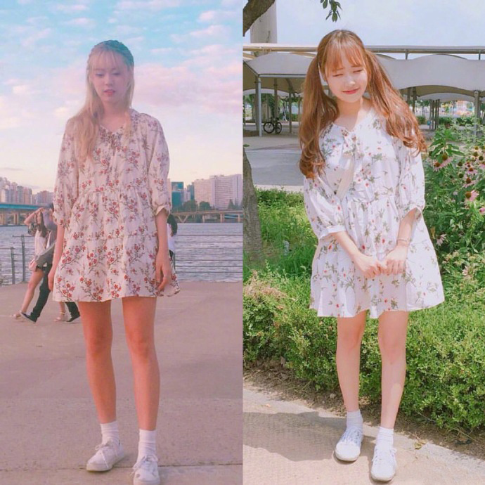满满的少女感清甜粉嫩的搭配示范 6
