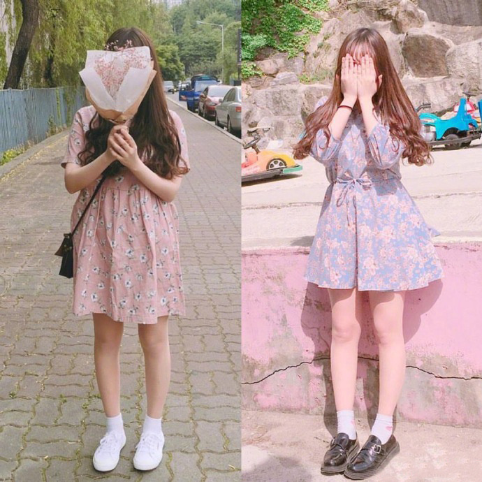 满满的少女感清甜粉嫩的搭配示范 7