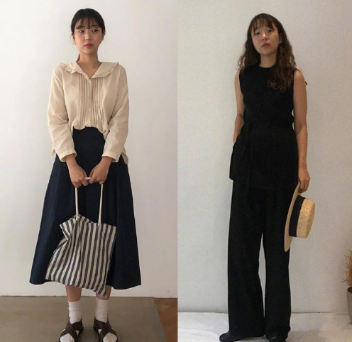 长裙or阔腿裤小个子女生显高的小秘密 7