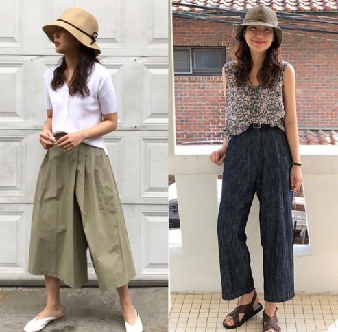 长裙or阔腿裤小个子女生显高的小秘密 8