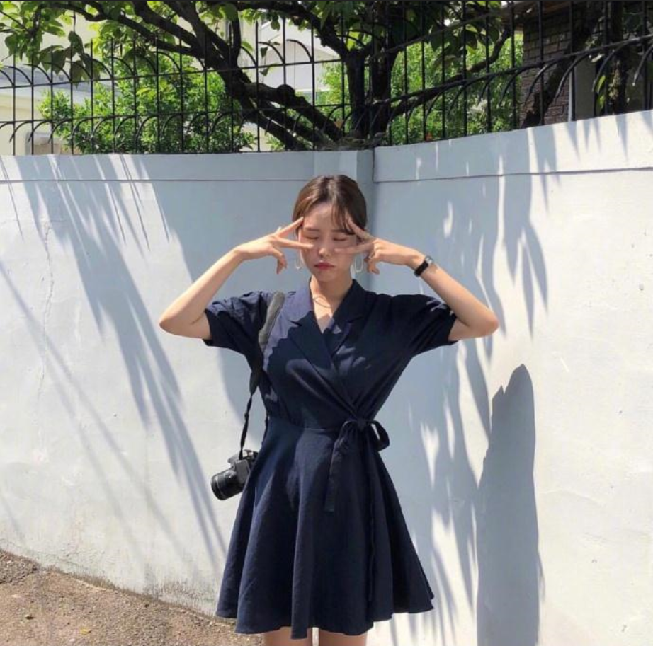 清纯美女的拍照pose_照相pose不要再是剪刀手了 7