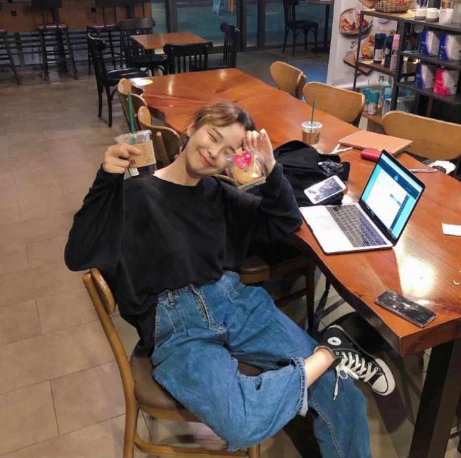 清纯美女的拍照pose_照相pose不要再是剪刀手了 11