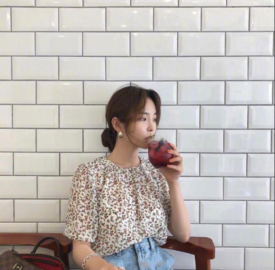 清纯美女的拍照pose_照相pose不要再是剪刀手了 16