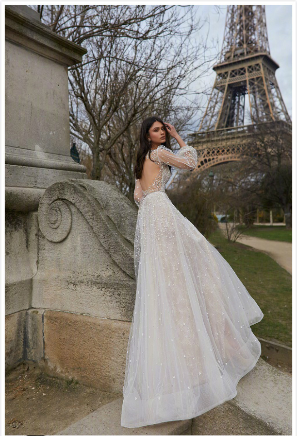 2019Julie Vino Bridal Collection波西米亚风婚纱礼服图片 5
