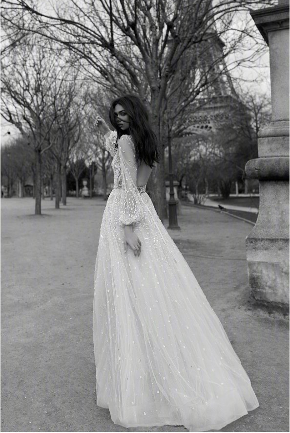 2019Julie Vino Bridal Collection波西米亚风婚纱礼服图片 8