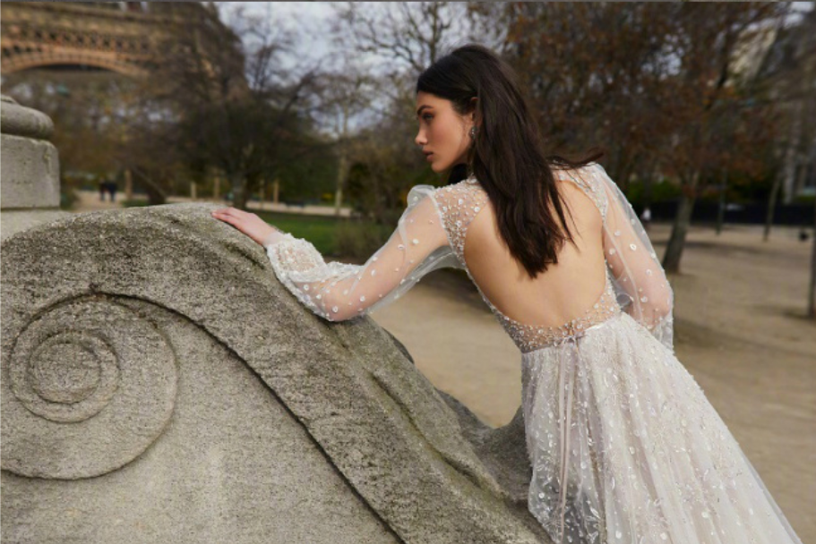 2019Julie Vino Bridal Collection波西米亚风婚纱礼服图片 10