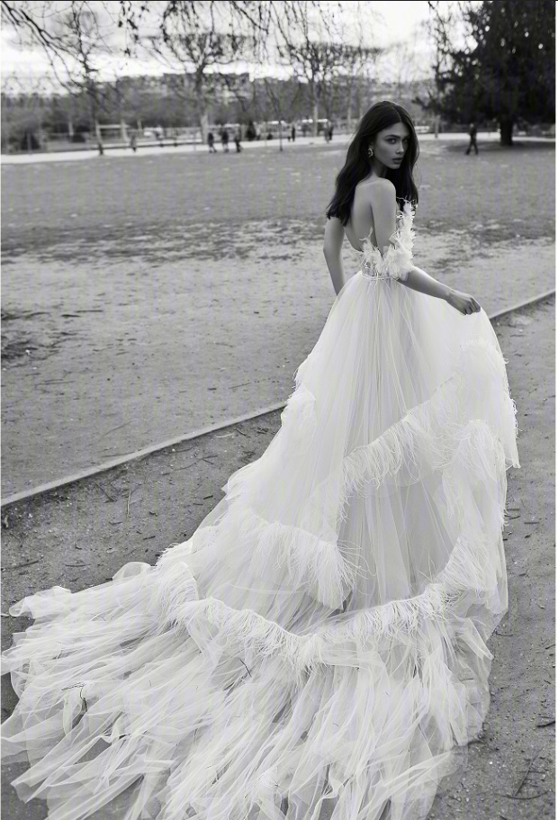 2019Julie Vino Bridal Collection波西米亚风婚纱礼服图片 13