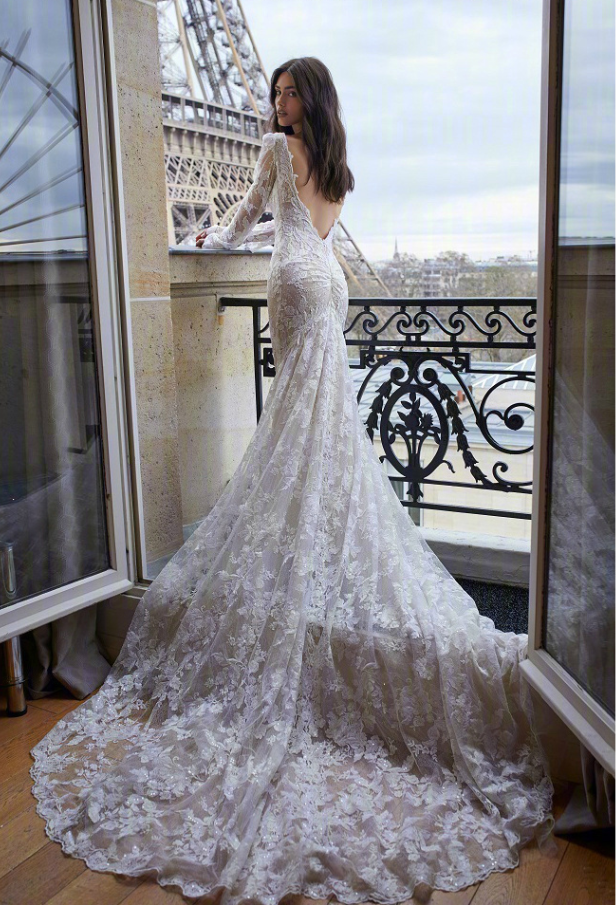2019Julie Vino Bridal Collection波西米亚风婚纱礼服图片 15
