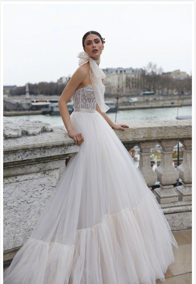 2019Julie Vino Bridal Collection波西米亚风婚纱礼服图片 17