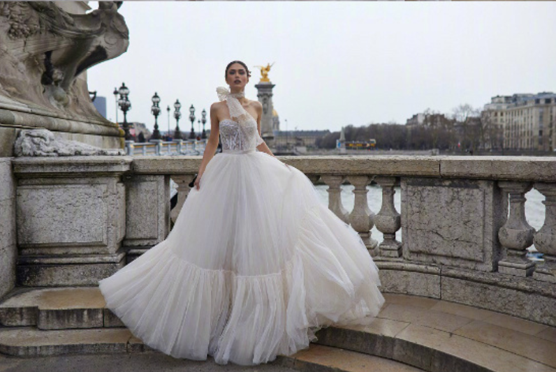 2019Julie Vino Bridal Collection波西米亚风婚纱礼服图片 18
