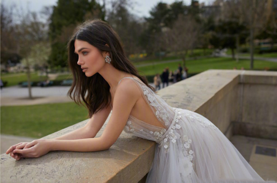 2019Julie Vino Bridal Collection波西米亚风婚纱礼服图片 32