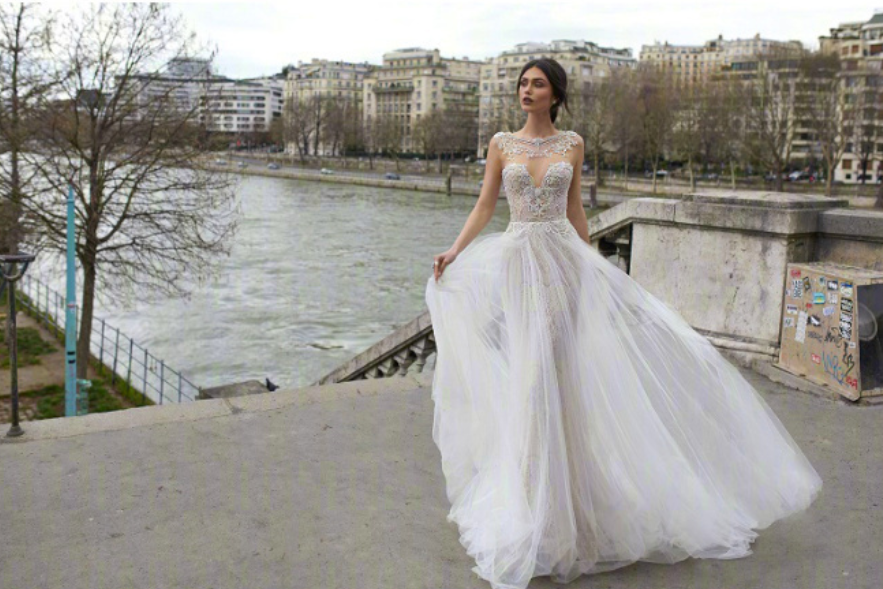 2019Julie Vino Bridal Collection波西米亚风婚纱礼服图片 33