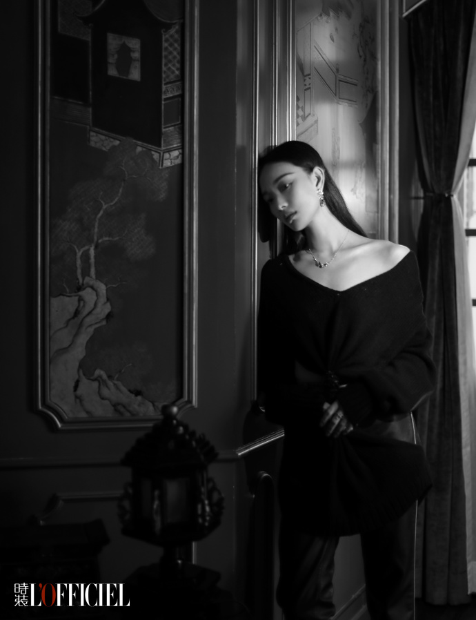 倪妮图片_南京美女明星倪妮《时装L&rsquo;OFFICIEL》封