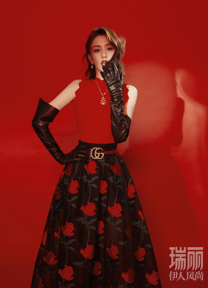 佟丽娅图片_新疆美女佟丽娅《瑞丽伊人风尚》九 8