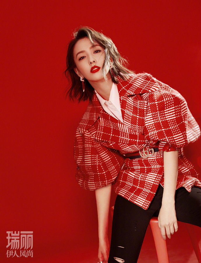 佟丽娅图片_新疆美女佟丽娅《瑞丽伊人风尚》九 9