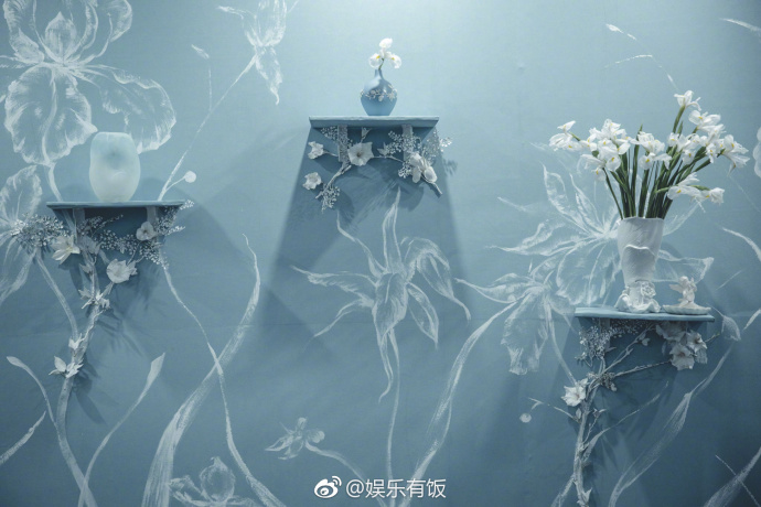 张馨予婚礼内场布置高清图花海是梦中的婚礼 6
