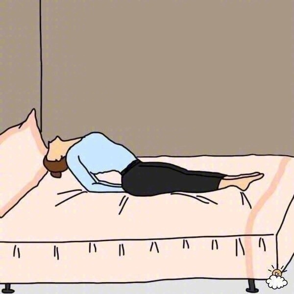 缓解疲劳的睡前拉伸运动姿势图片 7