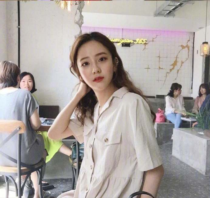 圆脸美女自拍_圆脸适合发型蛋卷头发型图片 27
