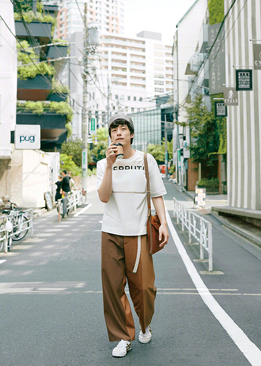 日本男明星帅哥坂口健太郎《周末画报》旅游周 7