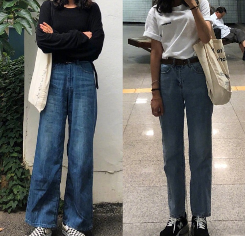 简单易学不会出错的超简洁学生风牛仔裤搭配 6