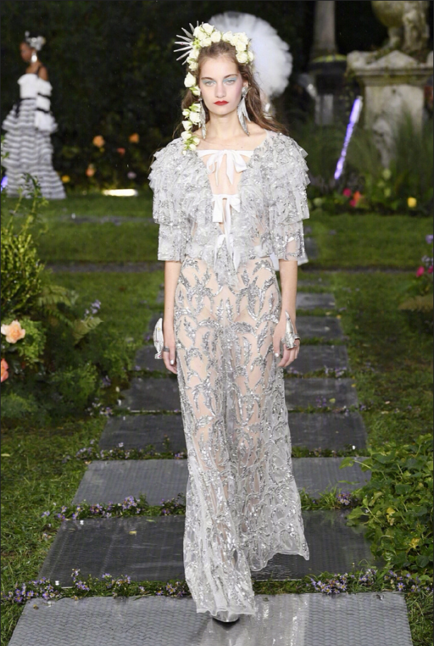 欧美品牌Rodarte2019纽约时装周精灵少女们的礼服图
