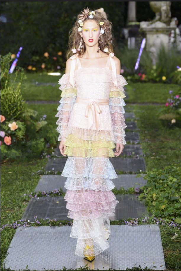 欧美品牌Rodarte2019纽约时装周精灵少女们的礼服图 2