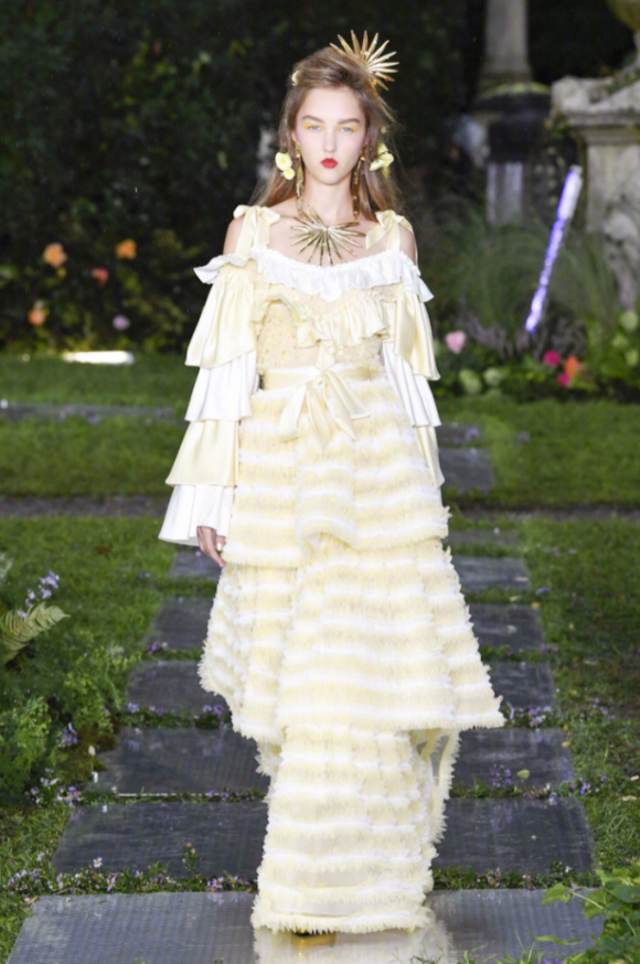欧美品牌Rodarte2019纽约时装周精灵少女们的礼服图 9