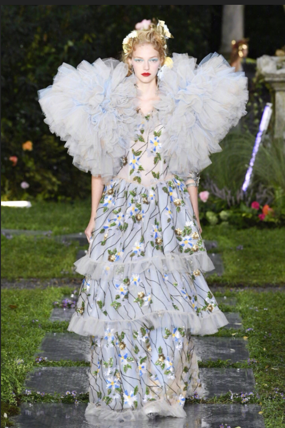 欧美品牌Rodarte2019纽约时装周精灵少女们的礼服图 13