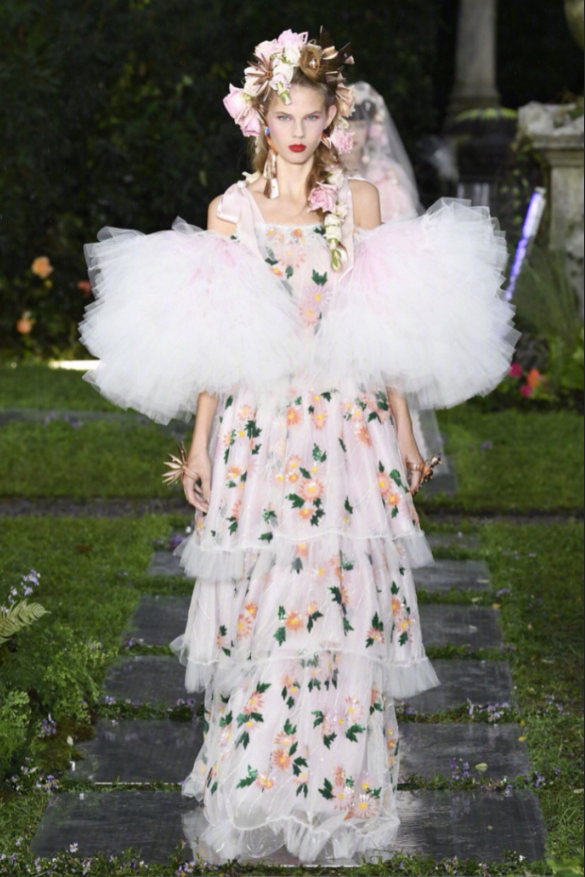 欧美品牌Rodarte2019纽约时装周精灵少女们的礼服图 14