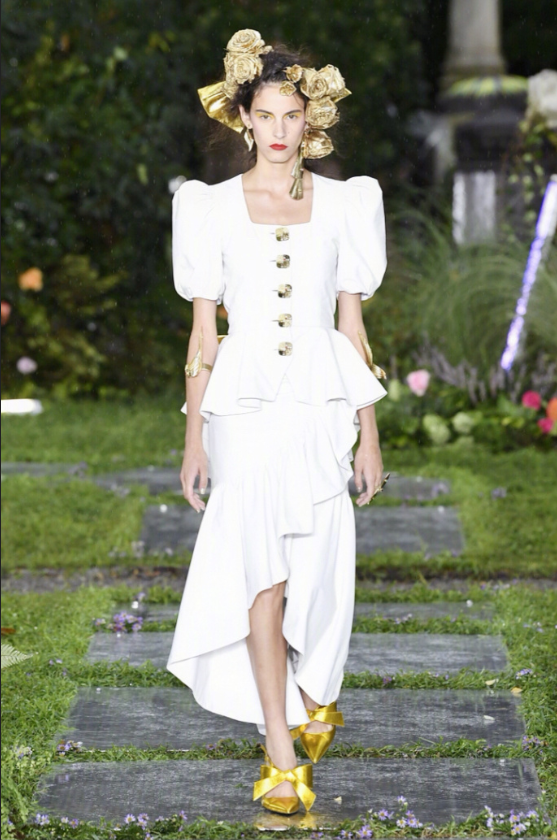 欧美品牌Rodarte2019纽约时装周精灵少女们的礼服图 21