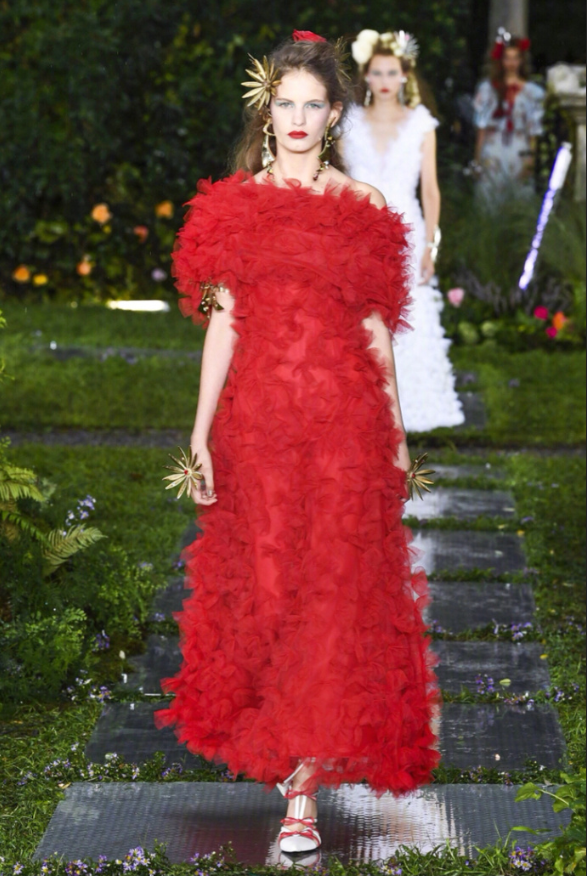 欧美品牌Rodarte2019纽约时装周精灵少女们的礼服图 24