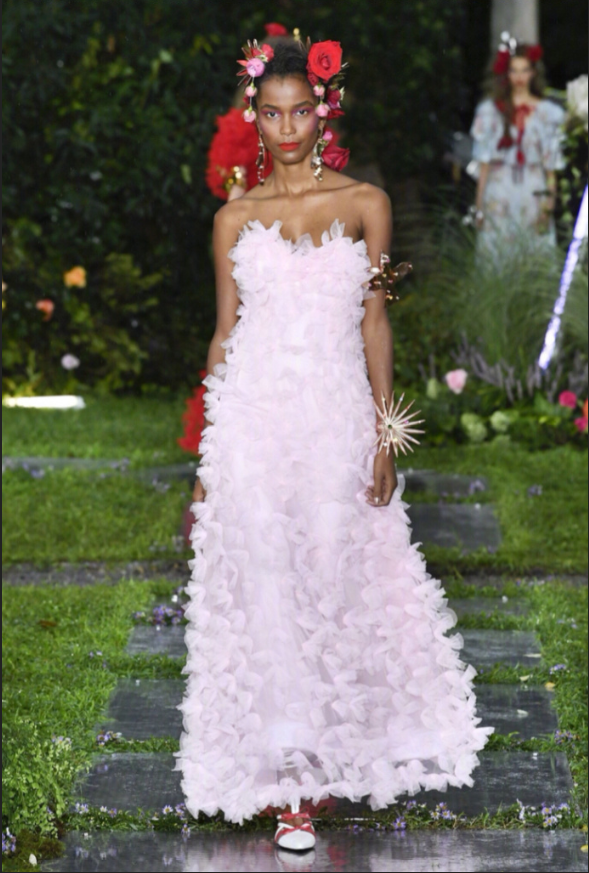 欧美品牌Rodarte2019纽约时装周精灵少女们的礼服图 25