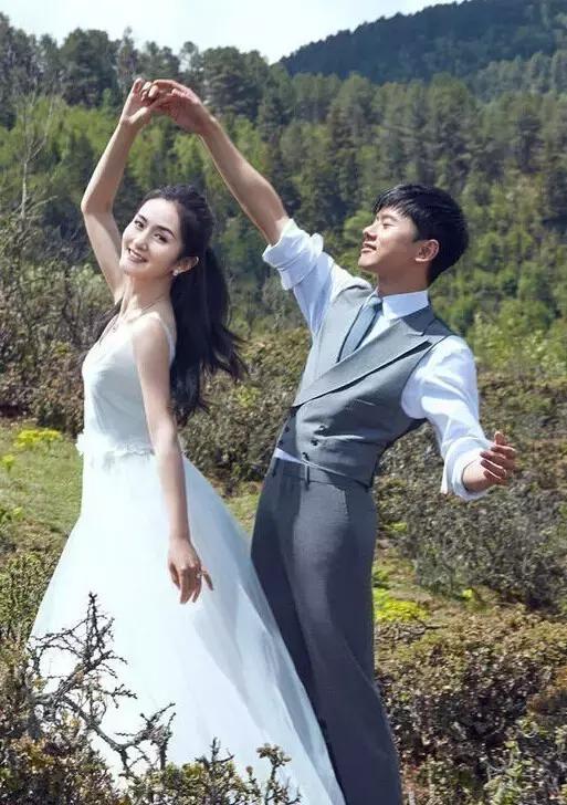 四川明星夫妻张杰谢娜婚纱照大全 5