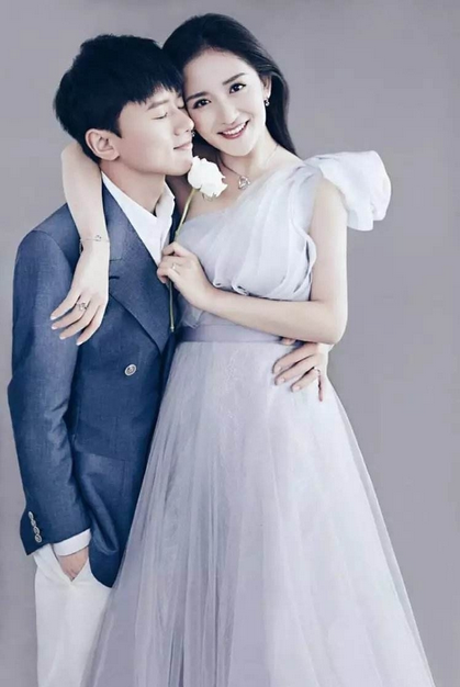 四川明星夫妻张杰谢娜婚纱照大全 10