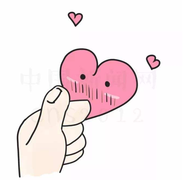 笔芯手势头像图片