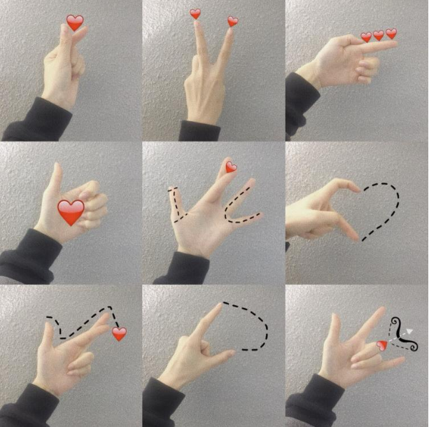 笔芯手势头像图片 9