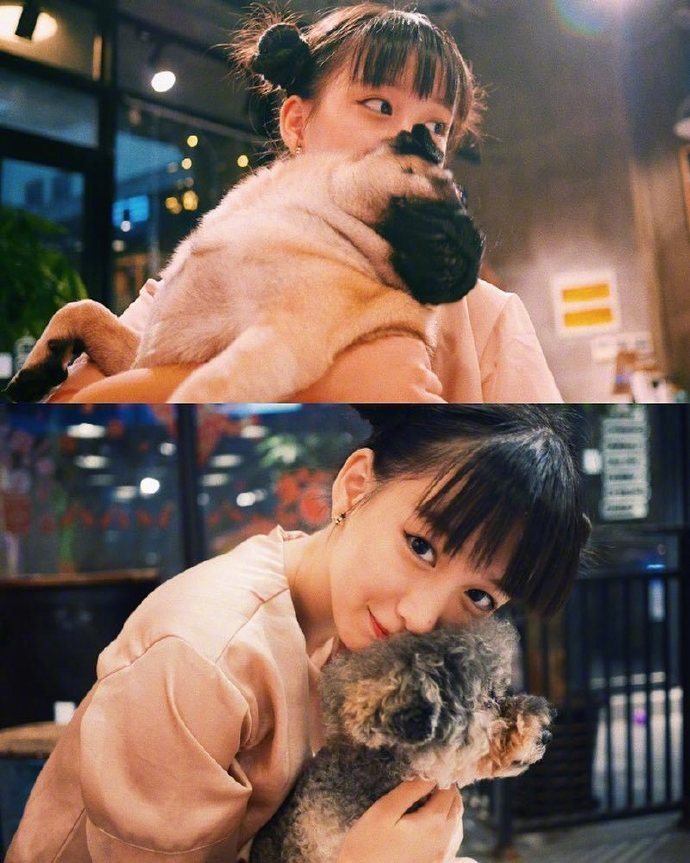 齐刘海发型图片_齐刘海女孩可软萌可暗黑的自拍 3