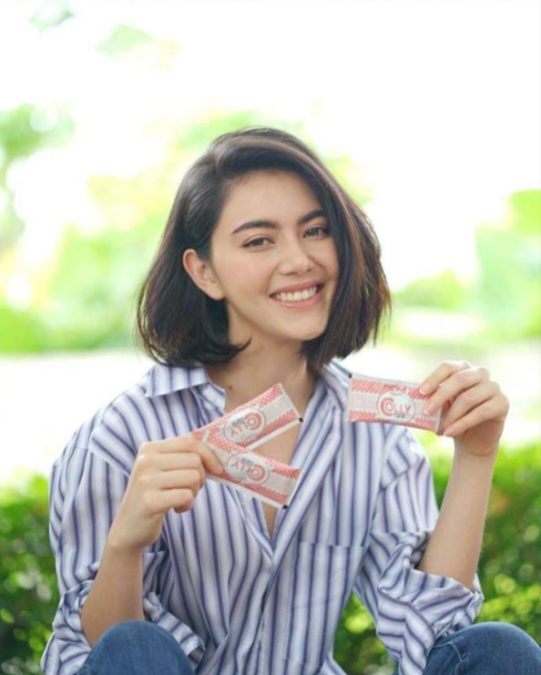 泰国比利时混血美女明星davikah图片 2