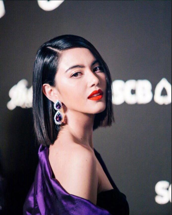 泰国比利时混血美女明星davikah图片 4