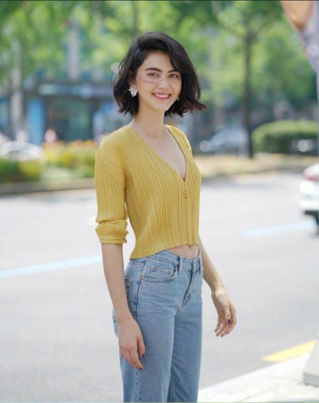 泰国比利时混血美女明星davikah图片 5