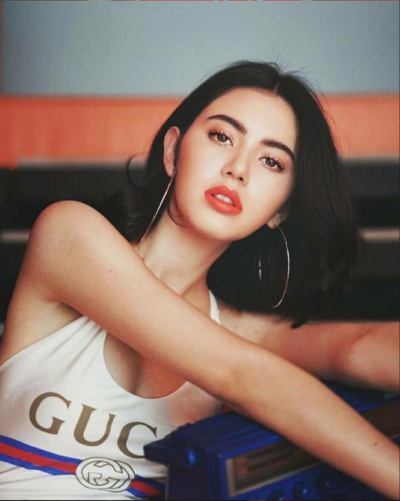 泰国比利时混血美女明星davikah图片 9