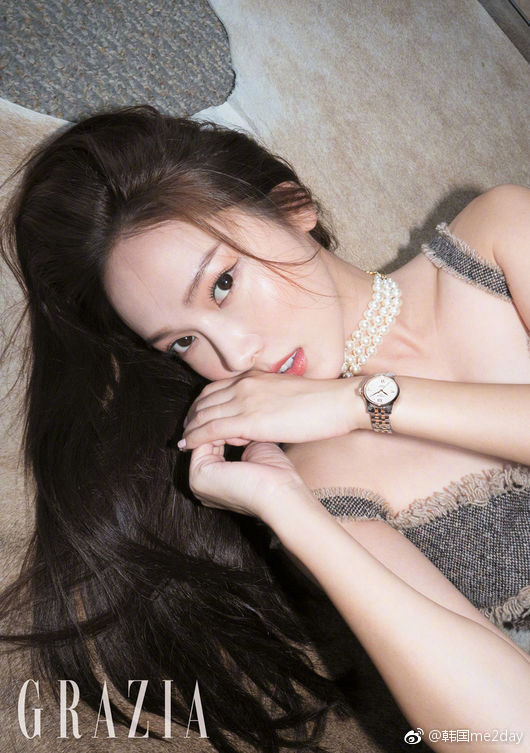 韩国美女郑秀妍时尚杂志<GRAZIA>画报展现时尚女王