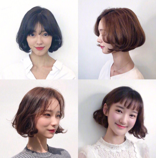 33款好看的短发发型图片分享_短发女孩也可以性 2