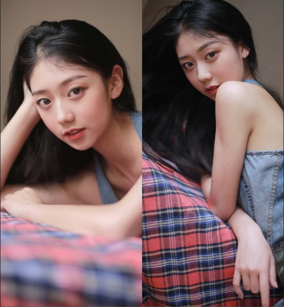清纯小美女鱼子与余私服写真 2